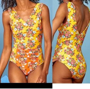Womens Size Medium Matilda Jane One Piece Swimming Suit